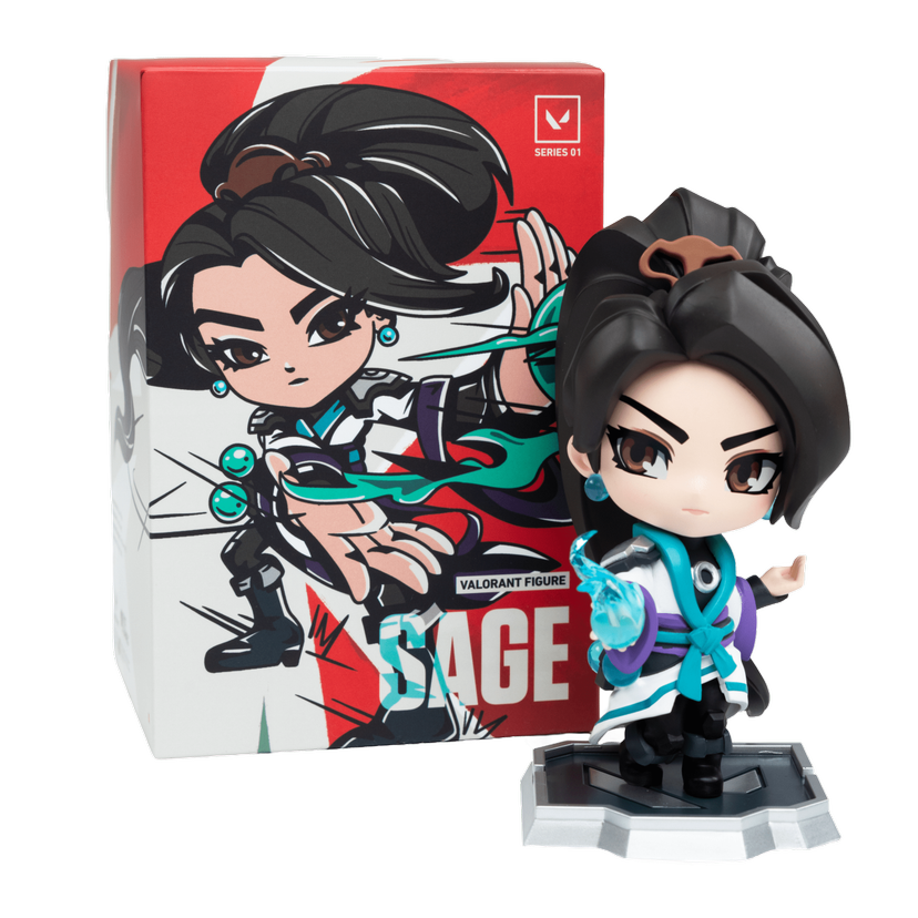 FIGURA DE SAGE DE LA COLECCIÓN ALFA DE VALORANT