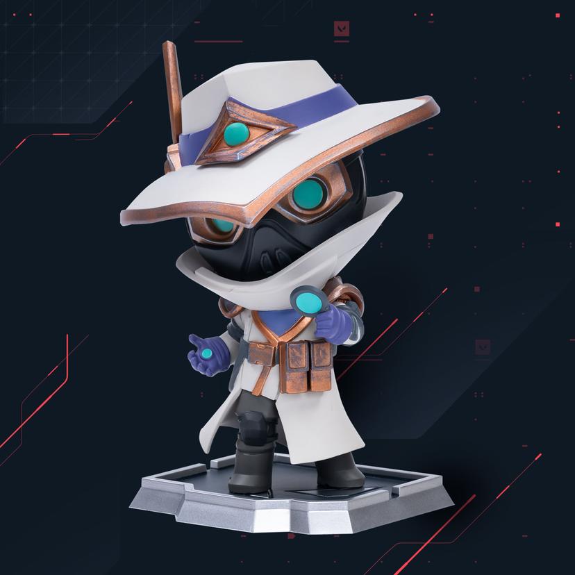 FIGURA DE CYPHER DE LA COLECCIÓN ALFA DE VALORANT