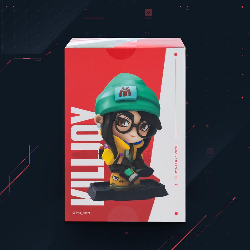 FIGURA DE KILLJOY DE LA COLECCIÓN ALFA DE VALORANT