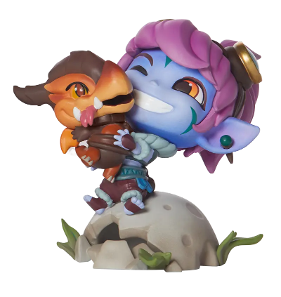FIGURA DE TRISTANA DOMADORA DE DRAGONES LEAGUE OF LEGENDS