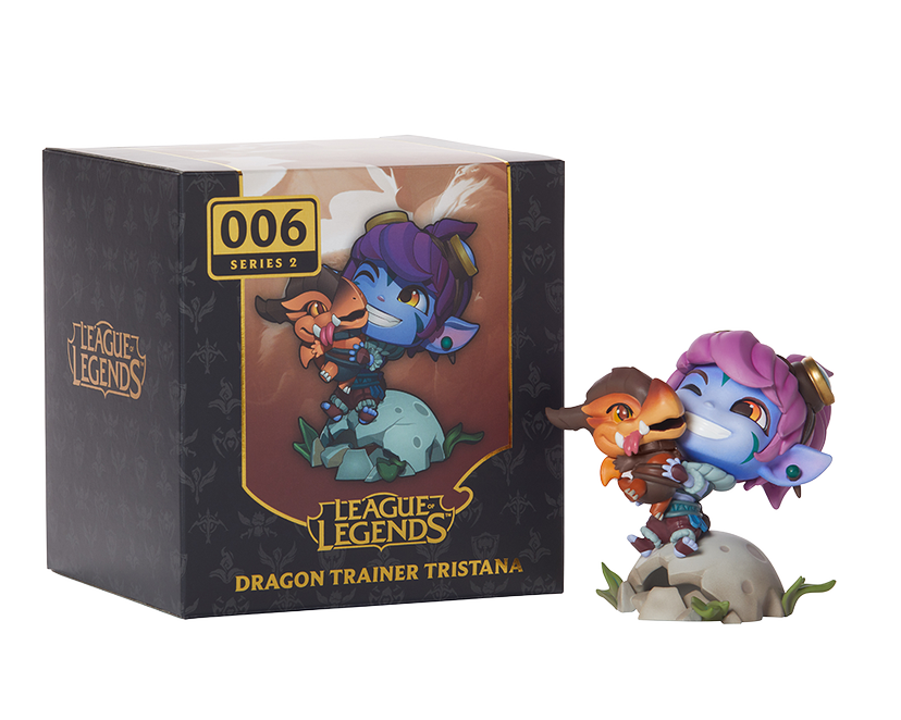 FIGURA DE TRISTANA DOMADORA DE DRAGONES LEAGUE OF LEGENDS