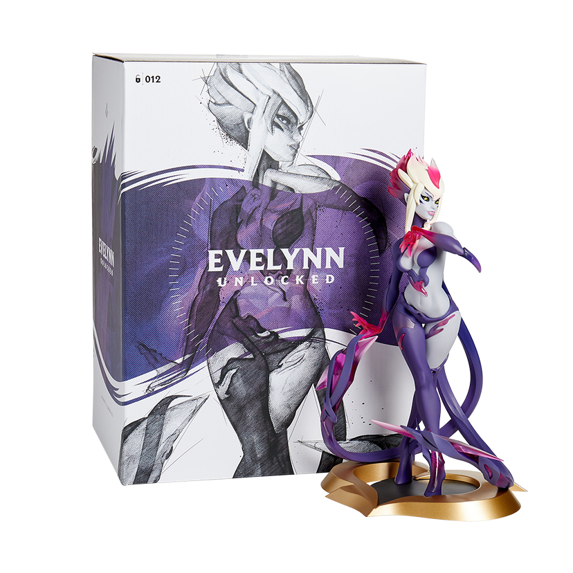 ESTATUA DE EVELYNN UNLOCKED LEAGUE OF LEGENDS