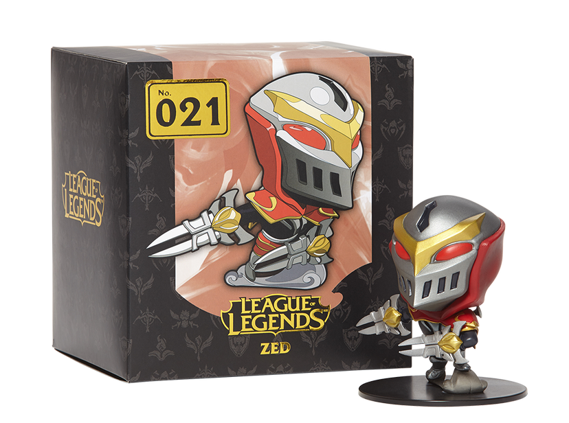 FIGURA DE ZED LEAGUE OF LEGENDS