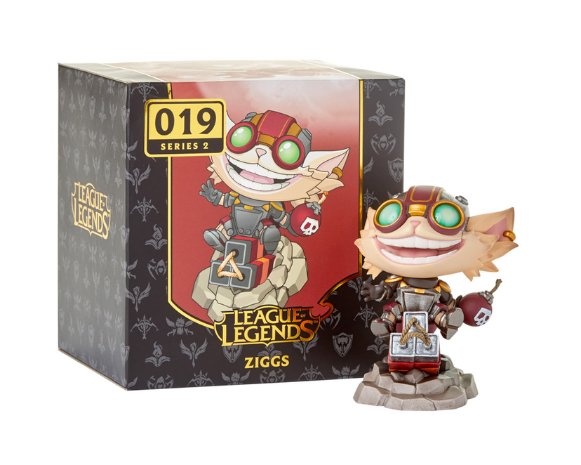 FIGURA DE ZIGGS LEAGUE OF LEGENDS