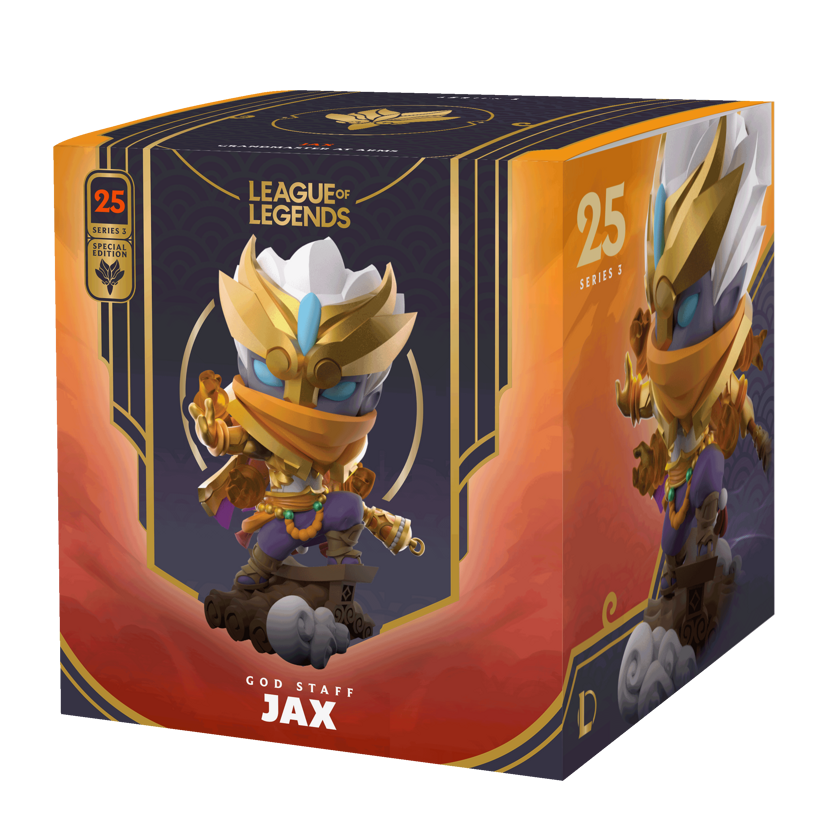 FIGURA DE JAX BASTÓN DIVINO