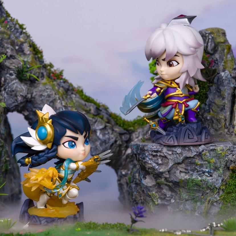 FIGURAS DE IRELIA Y TALON VIAJE INMORTAL DÚO