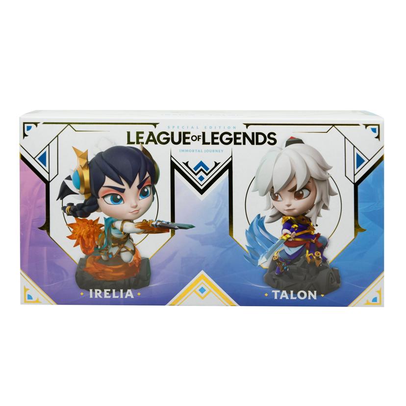 FIGURAS DE IRELIA Y TALON VIAJE INMORTAL DÚO