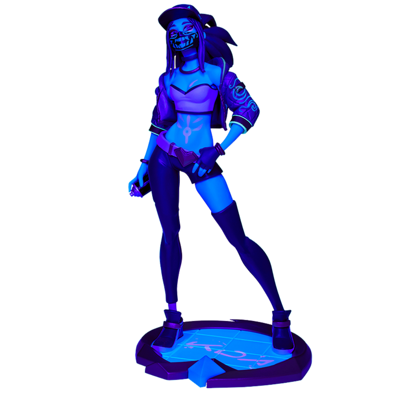 ESTATUA DE AKALI K/DA UNLOCKED