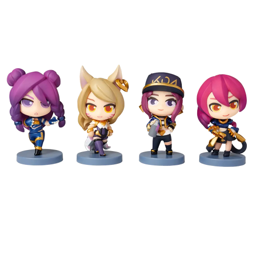 FIGURAS DE SET DE EQUIPO MINI K/DA