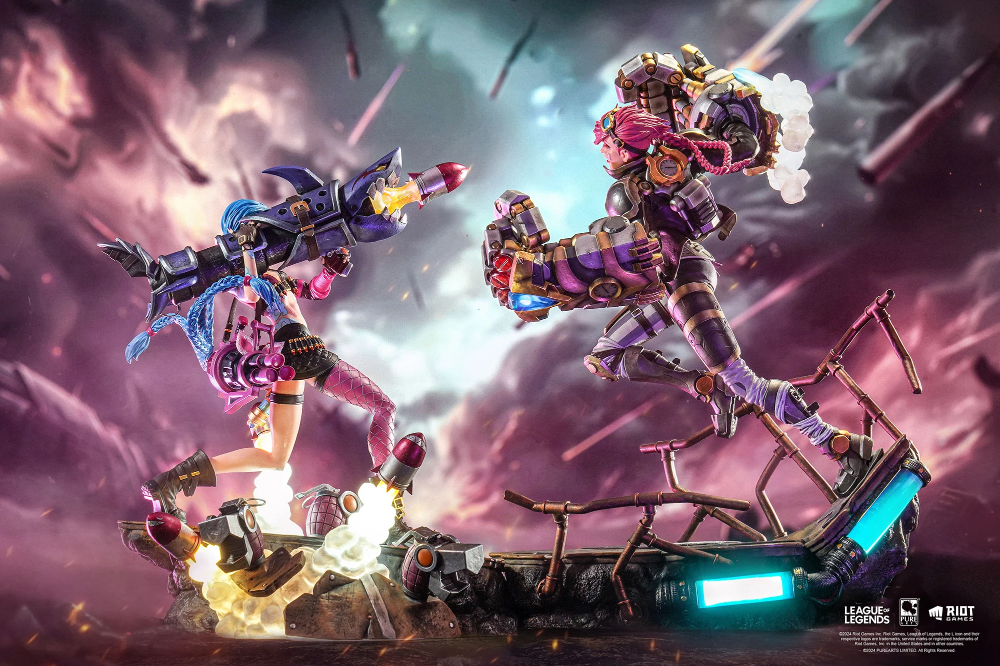 ESTATUA DE LEAGUE OF LEGENDS VI A ESCALA 1/6 PURE ARTS