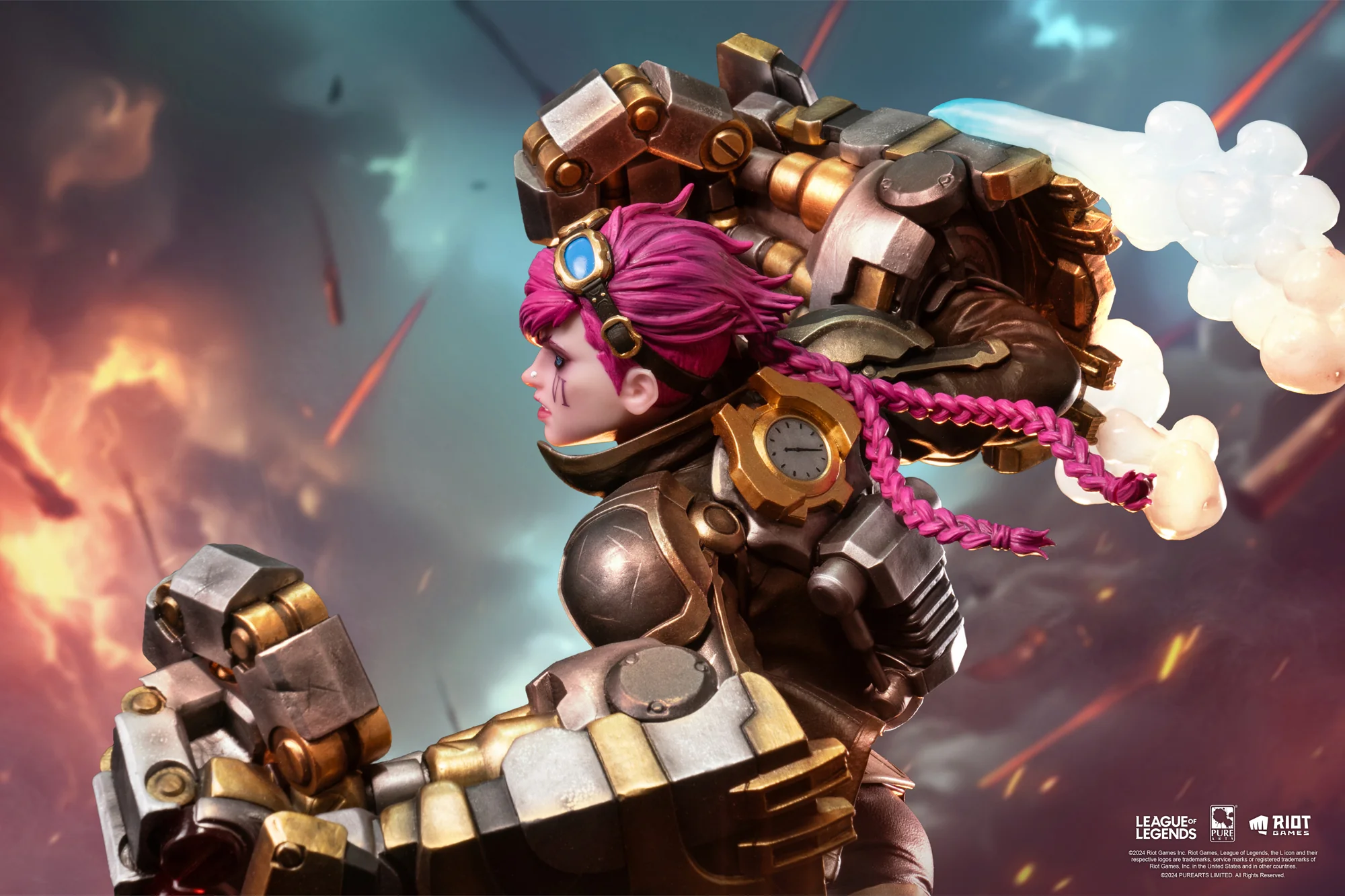 ESTATUA DE LEAGUE OF LEGENDS VI A ESCALA 1/6 PURE ARTS