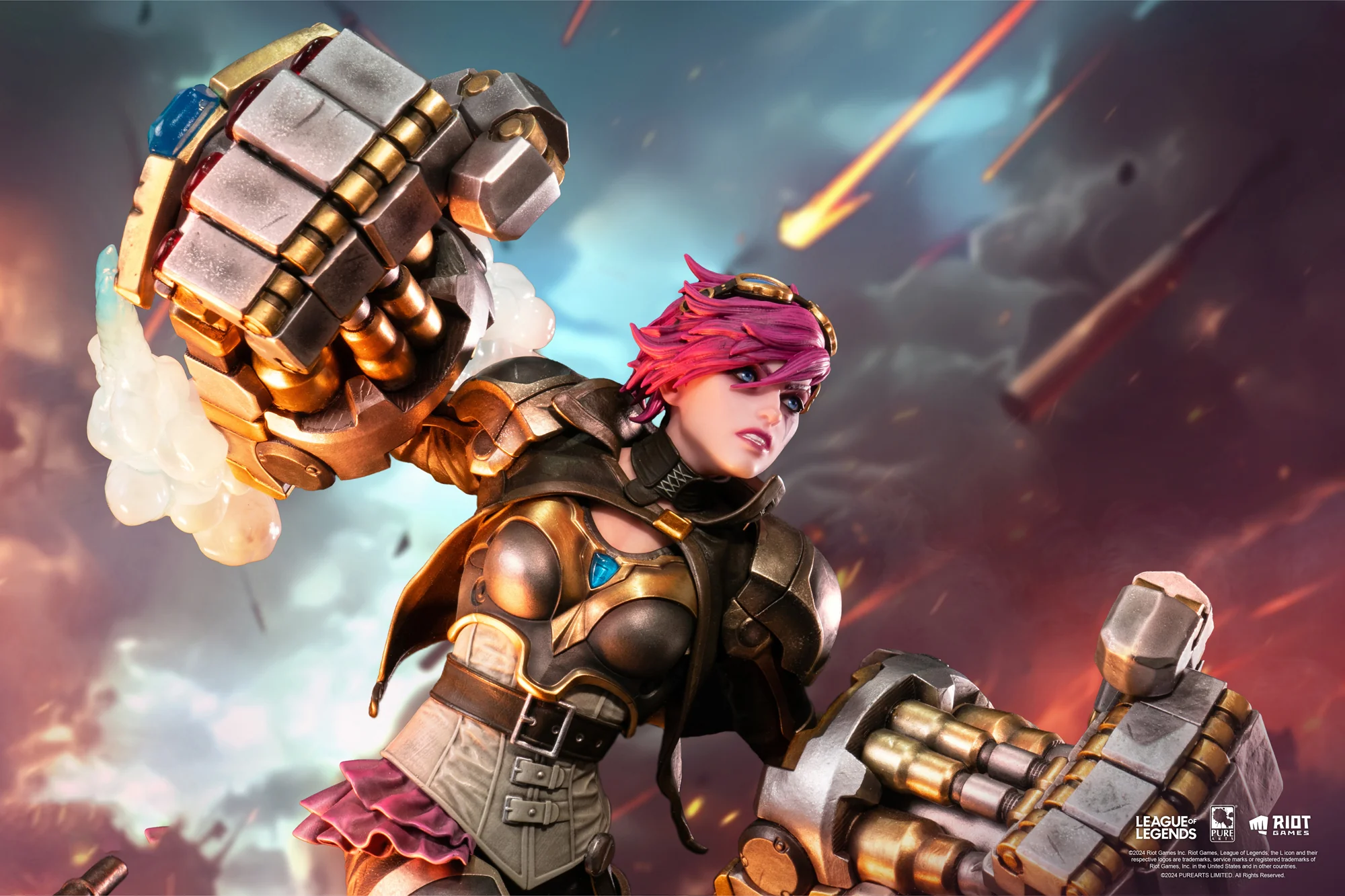 ESTATUA DE LEAGUE OF LEGENDS VI A ESCALA 1/6 PURE ARTS