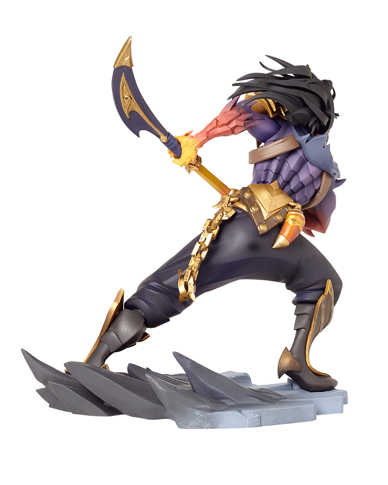 ESTATUA DE YASUO HERALDO DEL CAOS UNLOCKED