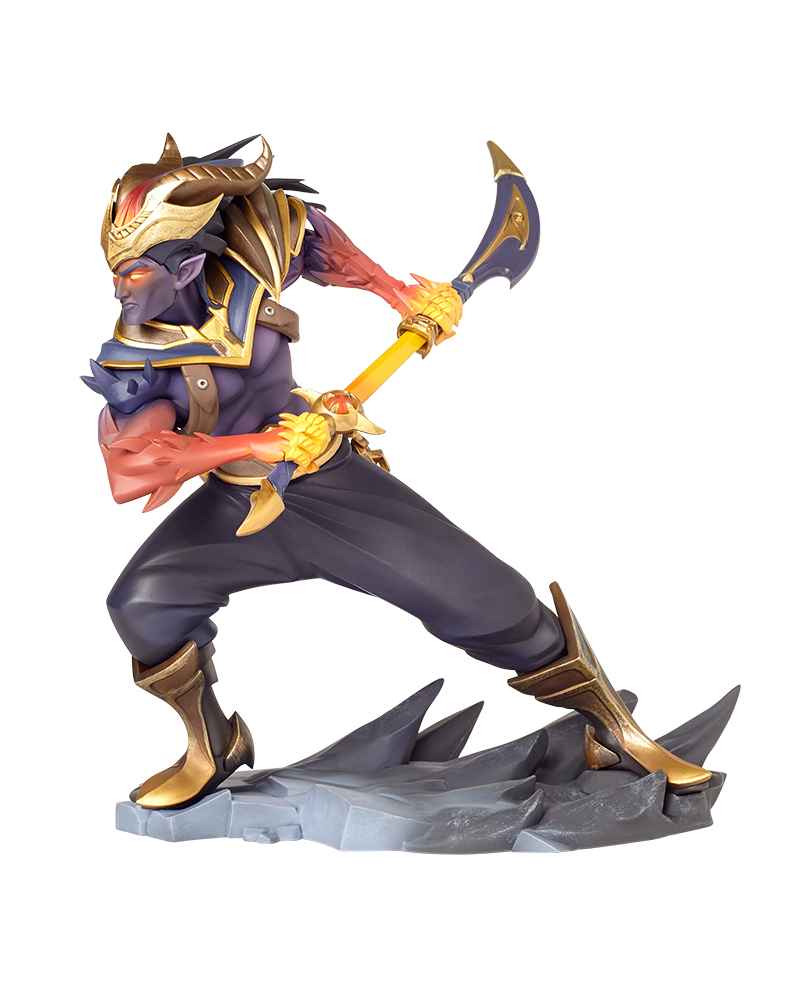 ESTATUA DE YASUO HERALDO DEL CAOS UNLOCKED