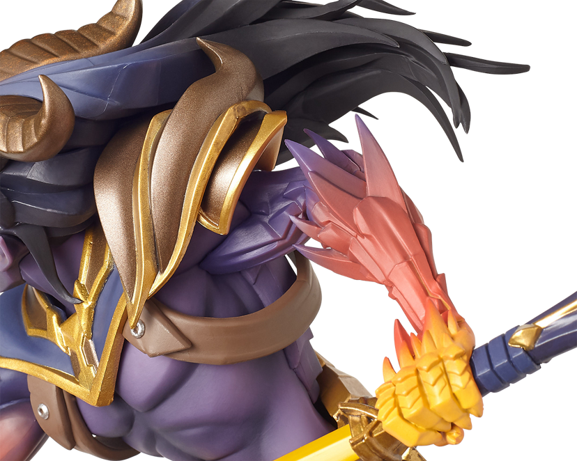 ESTATUA DE YASUO HERALDO DEL CAOS UNLOCKED