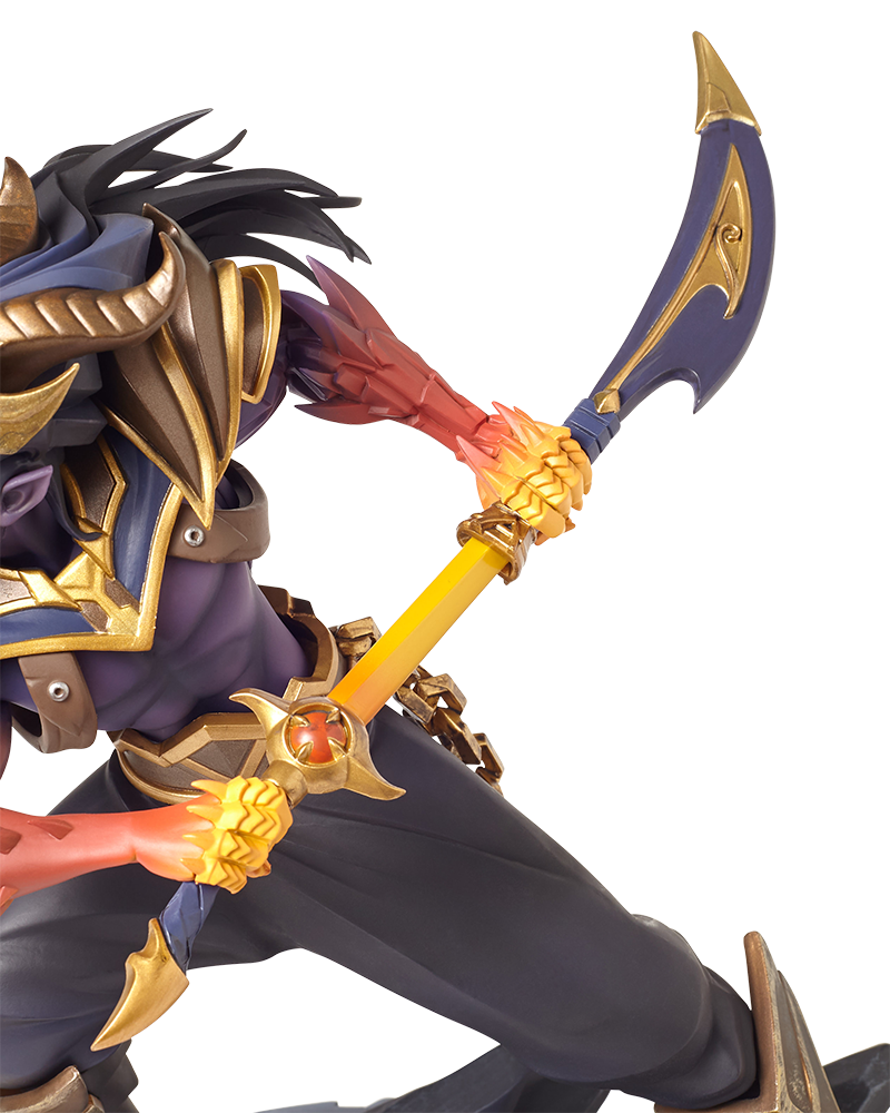 ESTATUA DE YASUO HERALDO DEL CAOS UNLOCKED