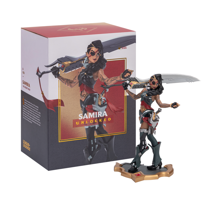 ESTATUA DE SAMIRA UNLOCKED