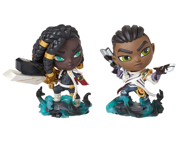 FIGURAS DÚO DE SENNA Y LUCIAN