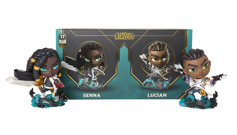 FIGURAS DÚO DE SENNA Y LUCIAN
