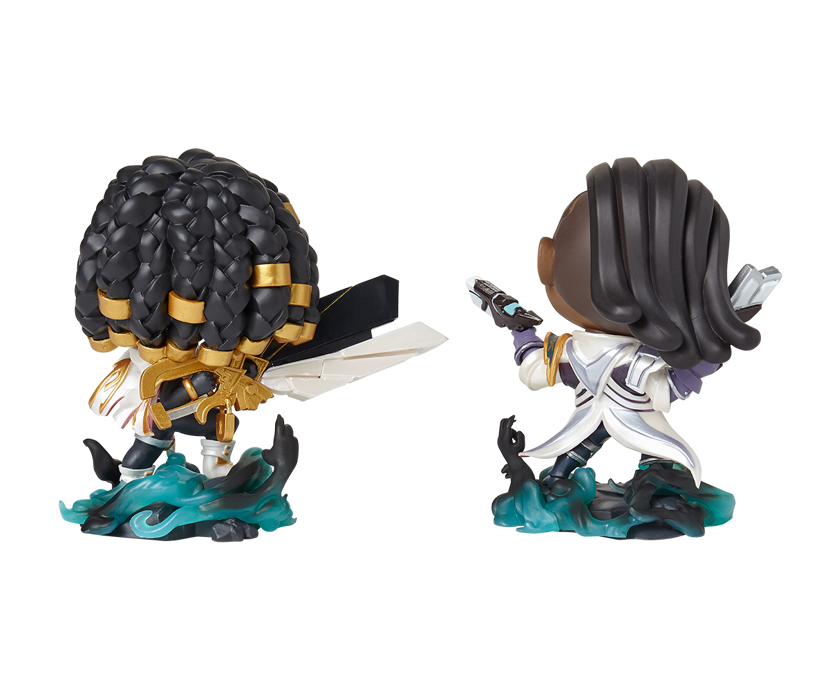 FIGURAS DÚO DE SENNA Y LUCIAN