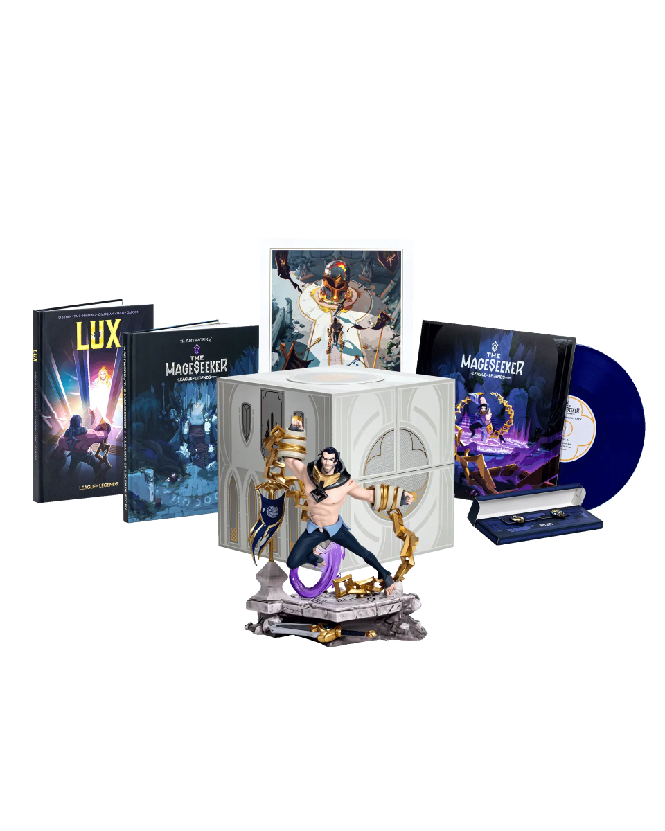 EDICIÓN COLECCIONISTA DE THE MAGESEEKER: A LEAGUE OF LEGENDS STORY