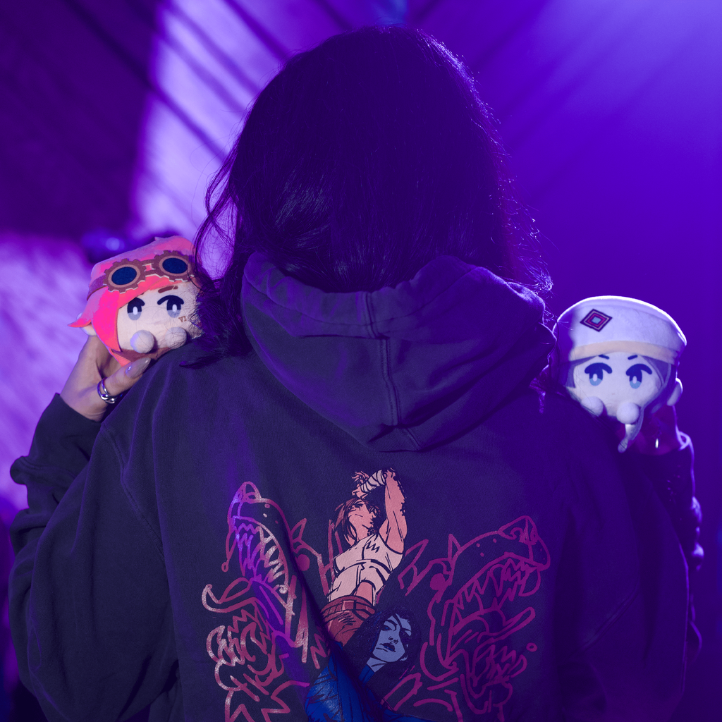 PELUCHE DE CAITLYN Y VI DE ARCANE