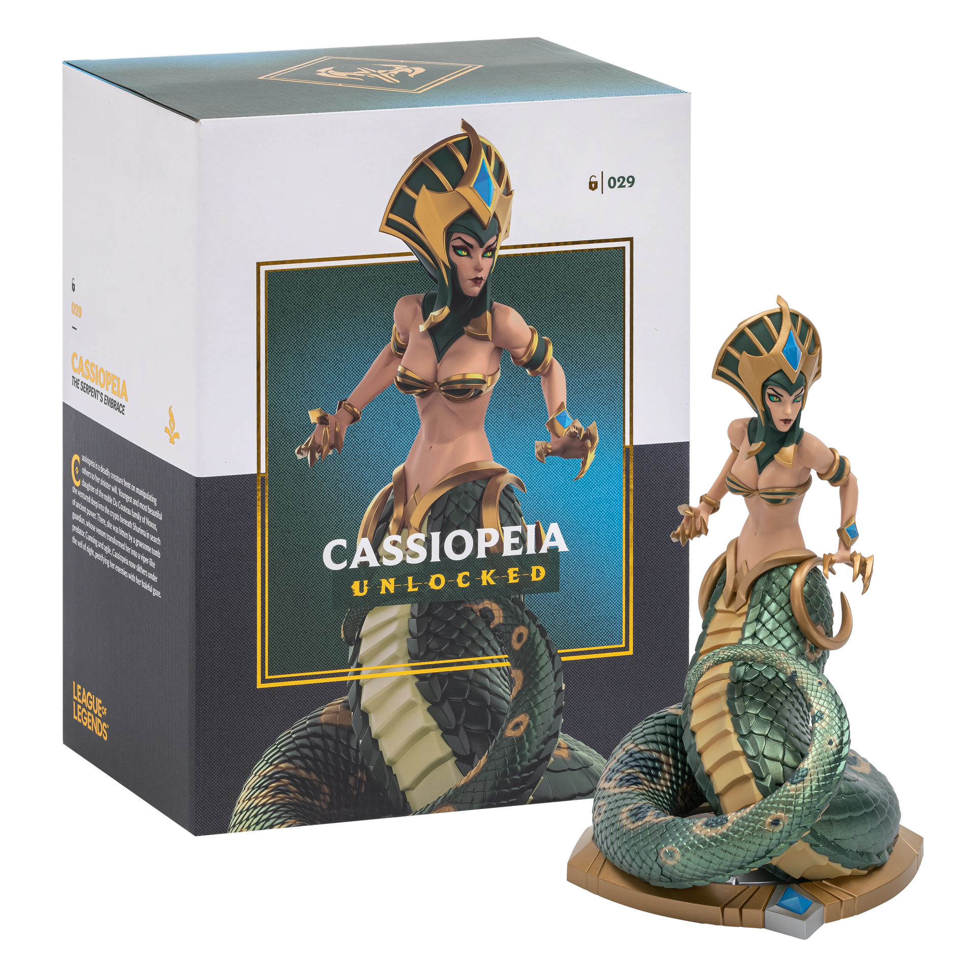 ESTATUA DE CASSIOPEIA UNLOCKED