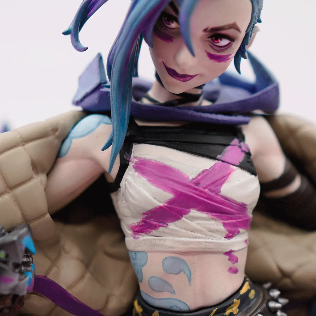 Figura de Jinx campeona de Arcane a escala 1/7