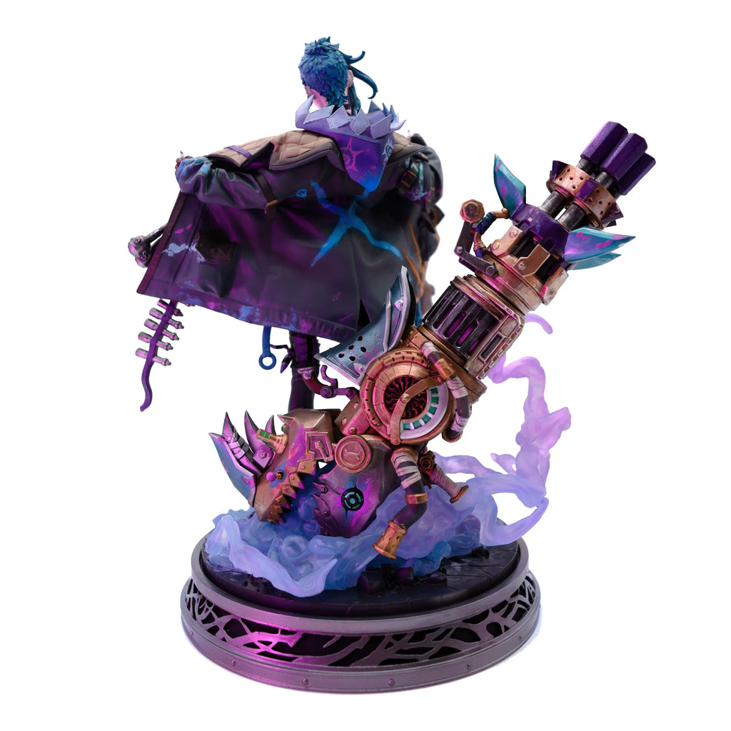 Figura de Jinx campeona de Arcane a escala 1/7