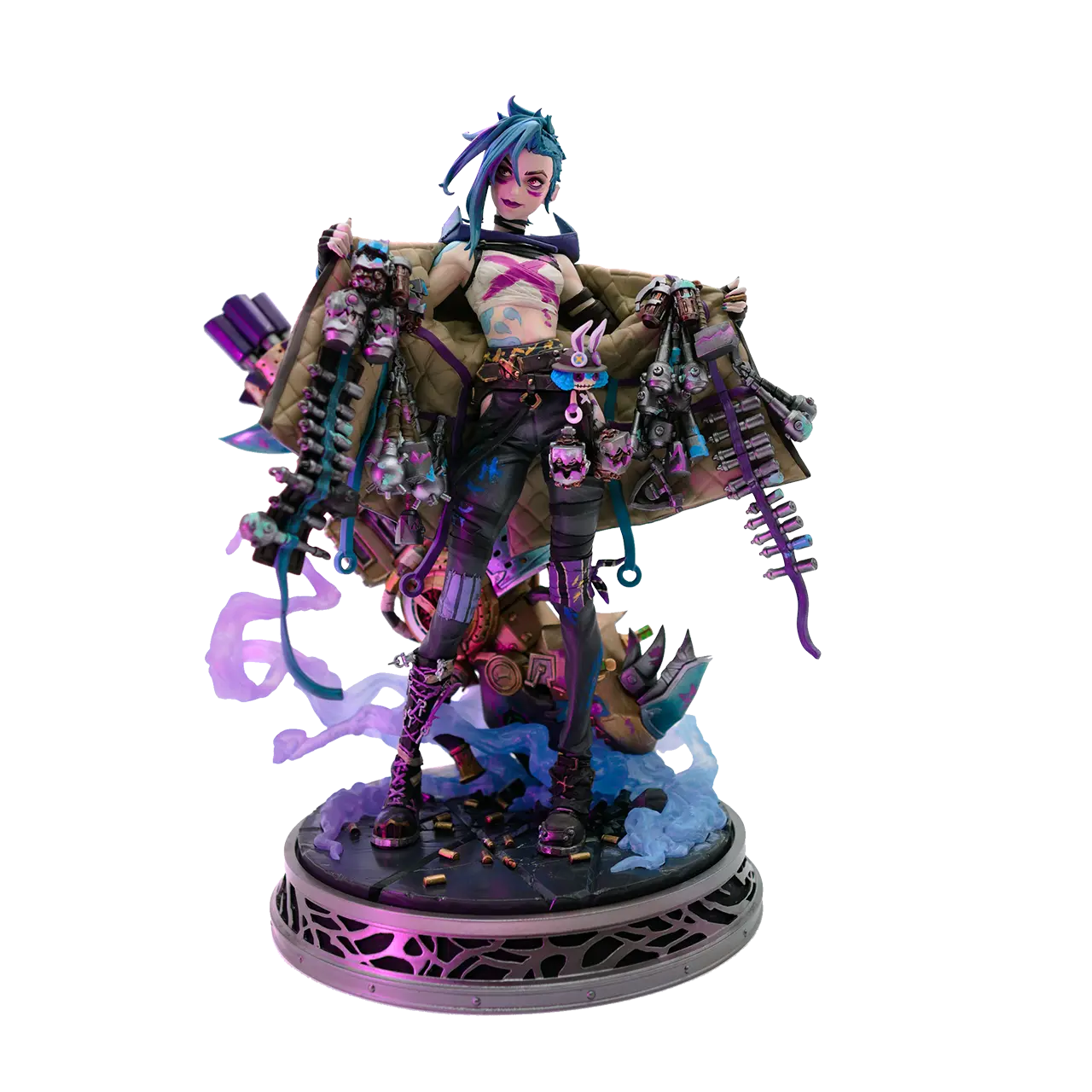 Figura de Jinx campeona de Arcane a escala 1/7